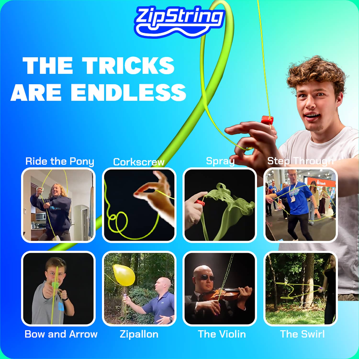 Zipstring - Original Rock'n It Red