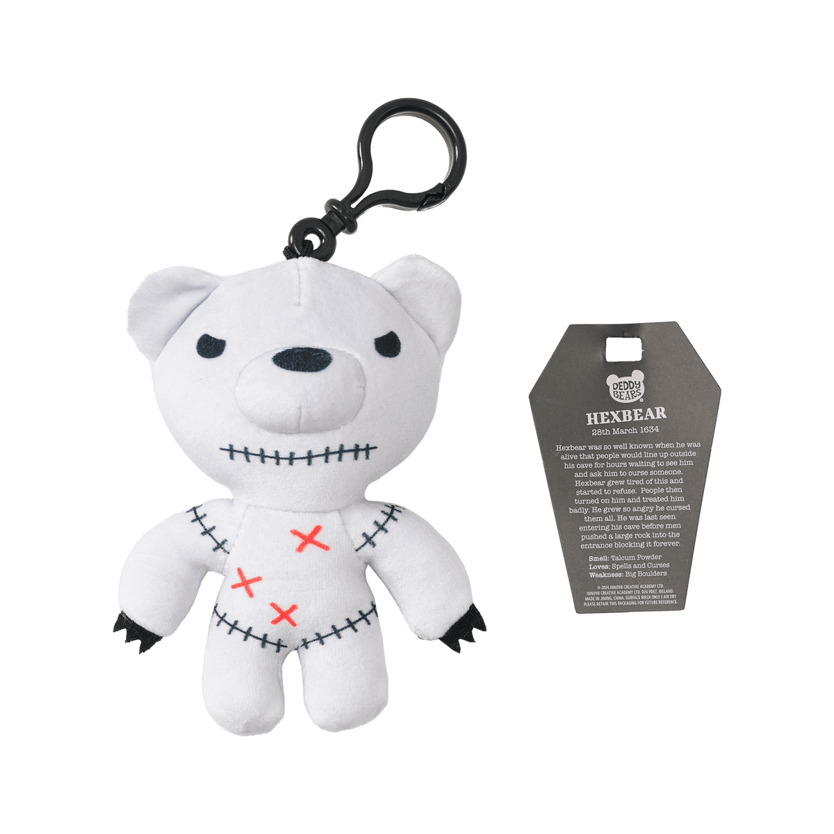 Deddy Bears - Series 4 Edition Mystery Blind Bag - 12cm Plush Clip-On - Jasnor