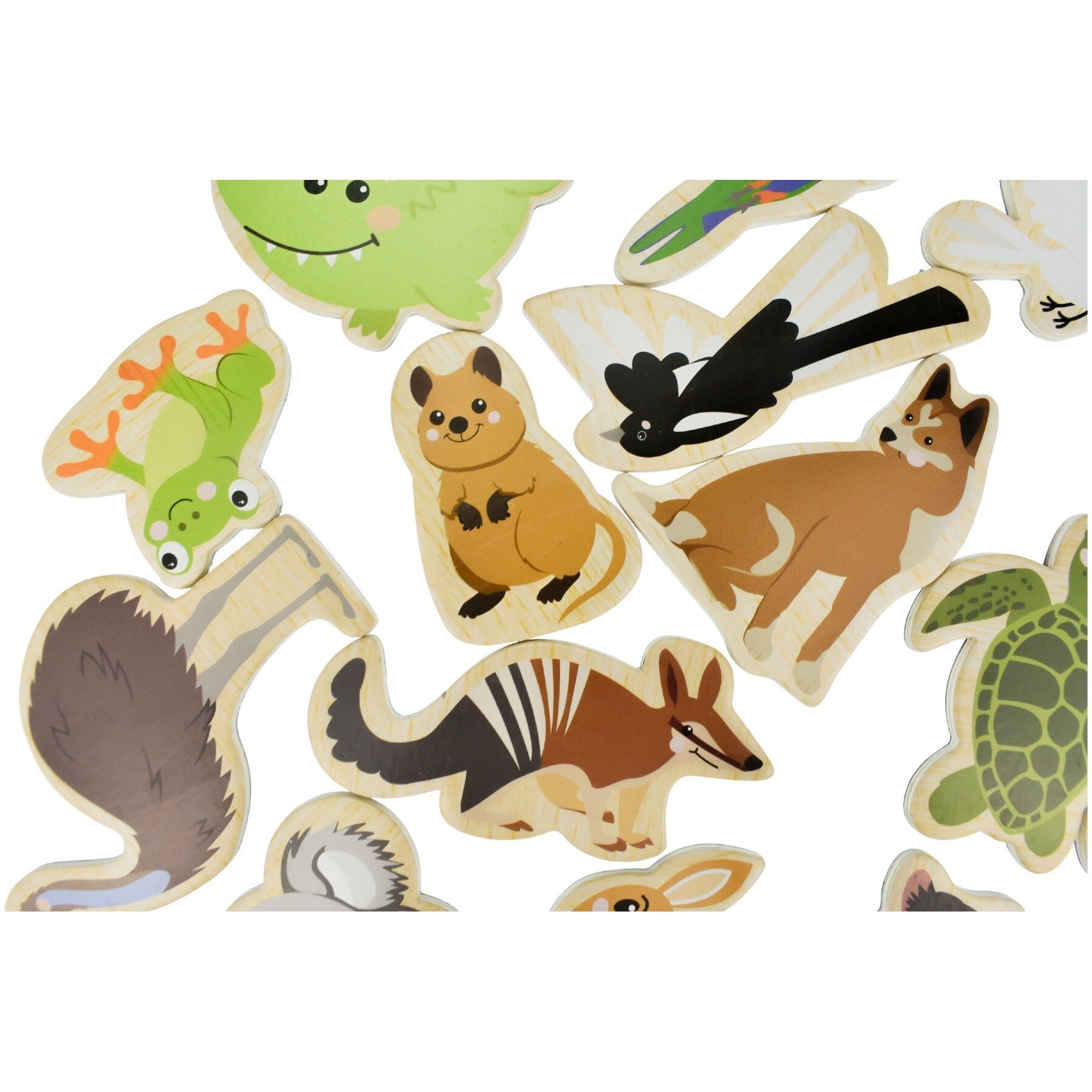 Koala Dream - Fridge Friends Aussie Animals Wooden Magnetic Shapes 25pcs