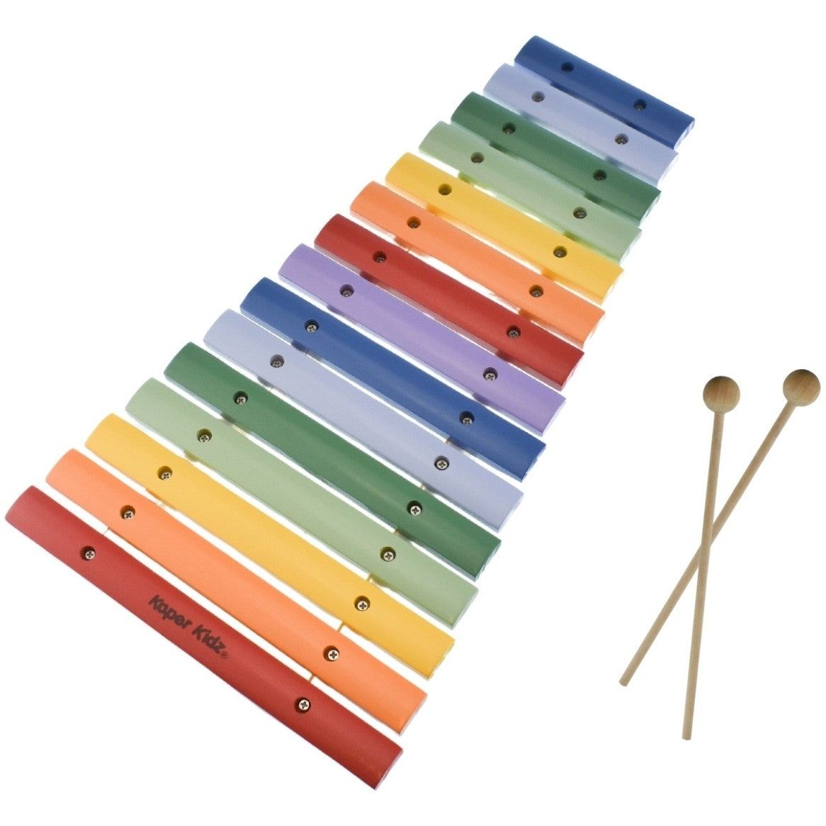 Kaper Kidz - Large Rainbow Xylophone 15 Bar Notes