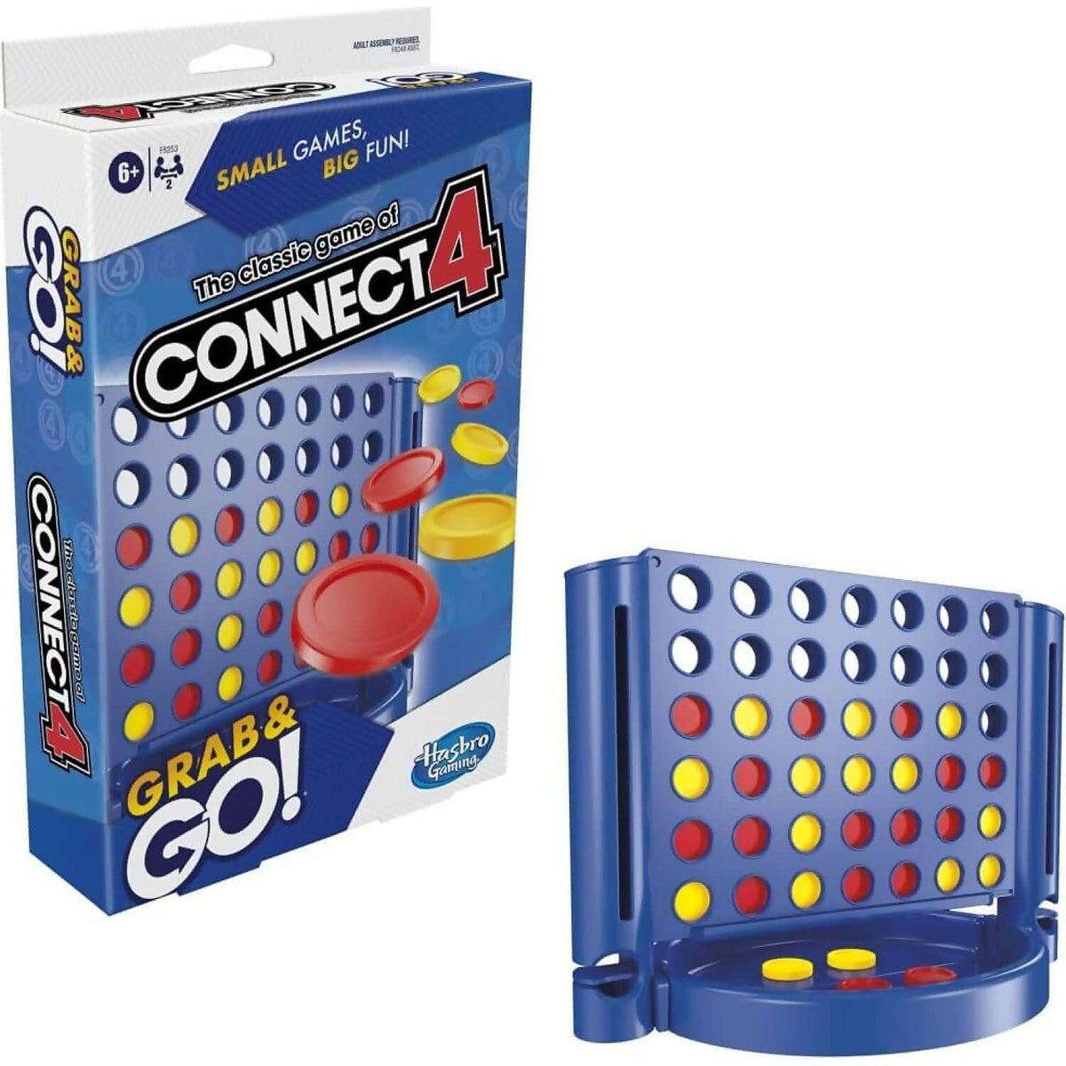Hasbro Gaming - Connect 4 Grab & Go! Portable Travel Board Game
