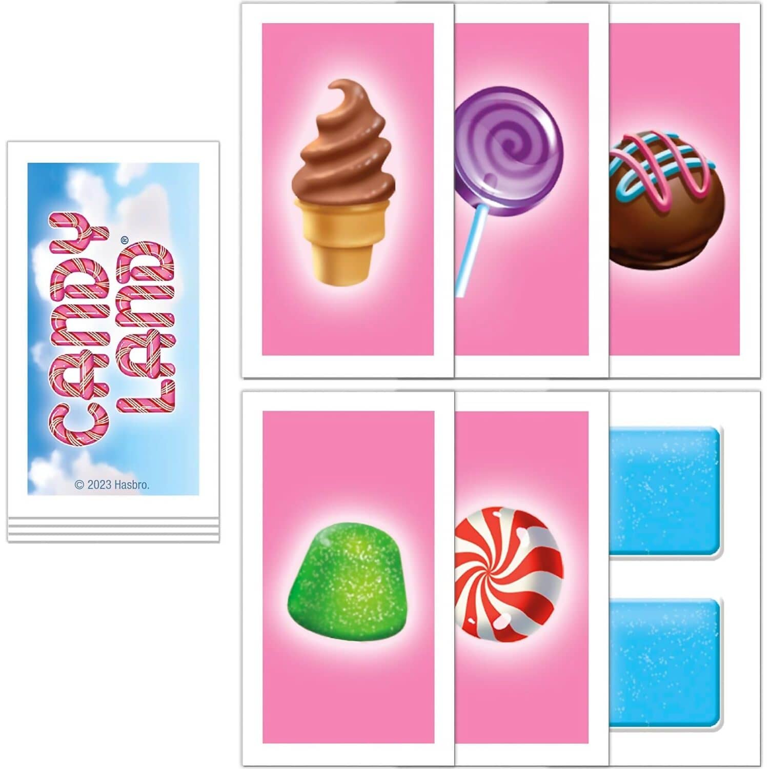 Hasbro Gaming - Candy Lane Grab & Go! Portable Travel Board Game