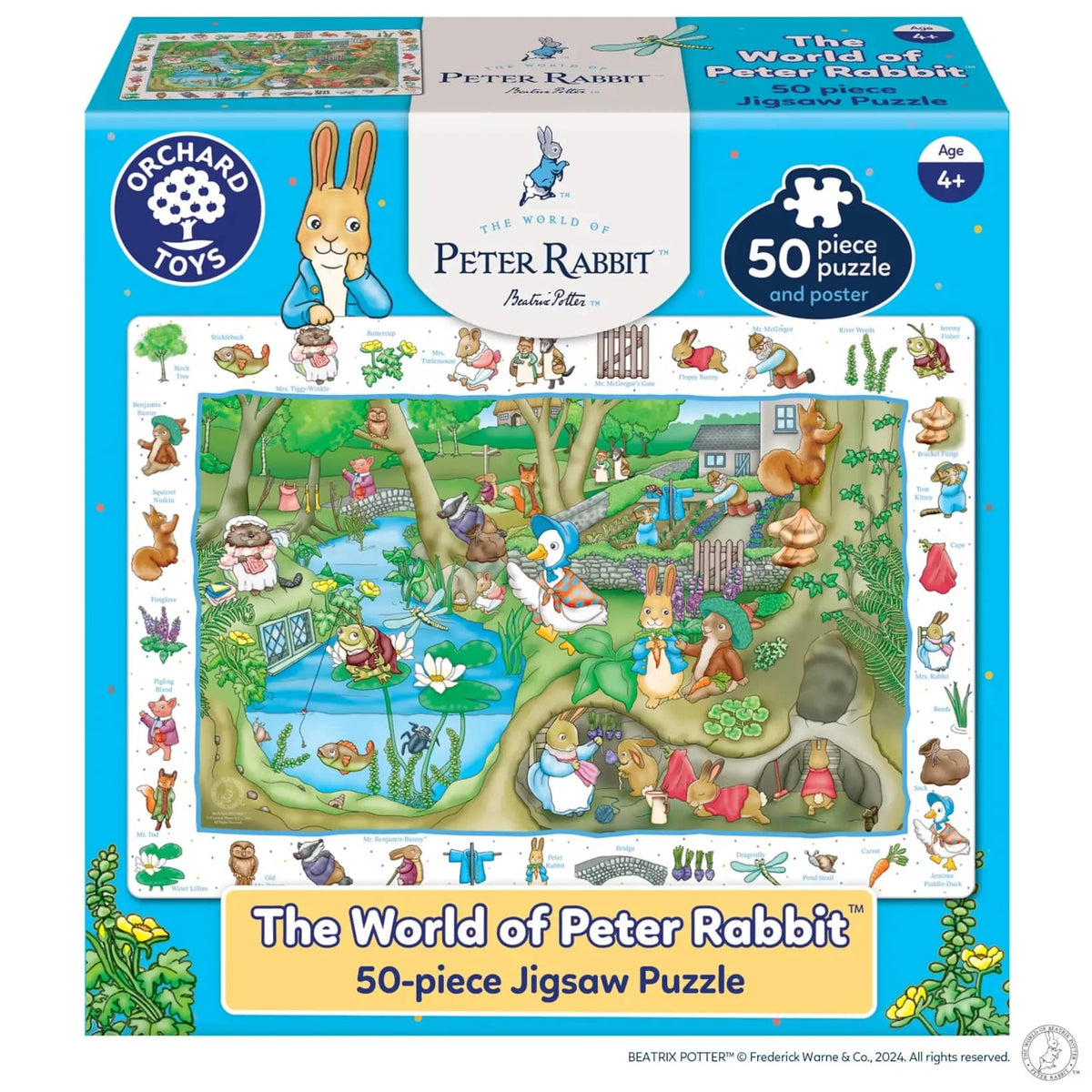 Orchard Toys - Peter Rabbit The World of Peter Rabbit jigsaw puzzle 50 Pieces