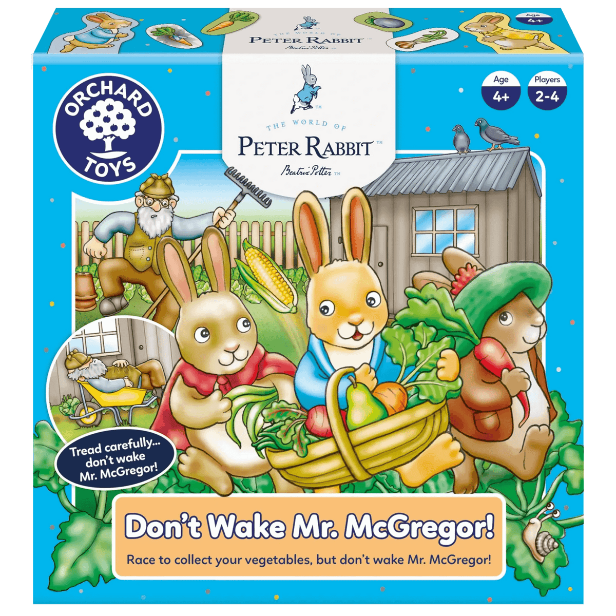 Orchard Toys - Peter Rabbit Don't Wake Mr. McGregor! Game
