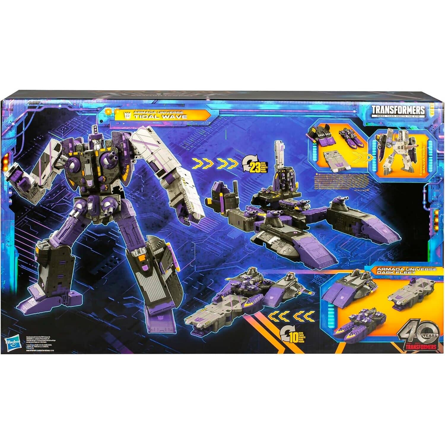 Transformers - Legacy United Titan Class Armada Universe Tidal Wave 19-inch Converting Transformers Action Figure - Hasbro