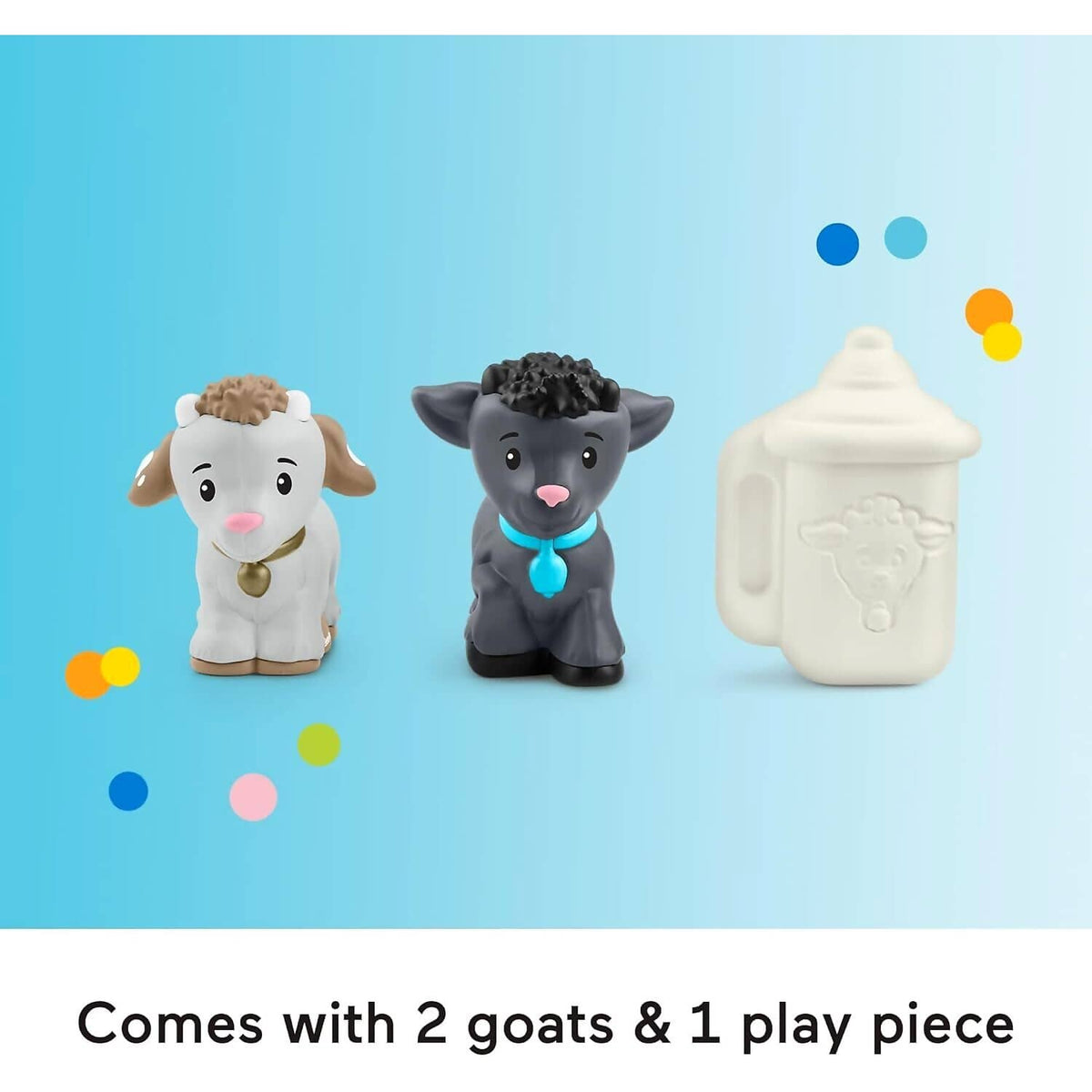 Fisher-Price - Little People Feed & Play Goat Yard Playset - Mattel