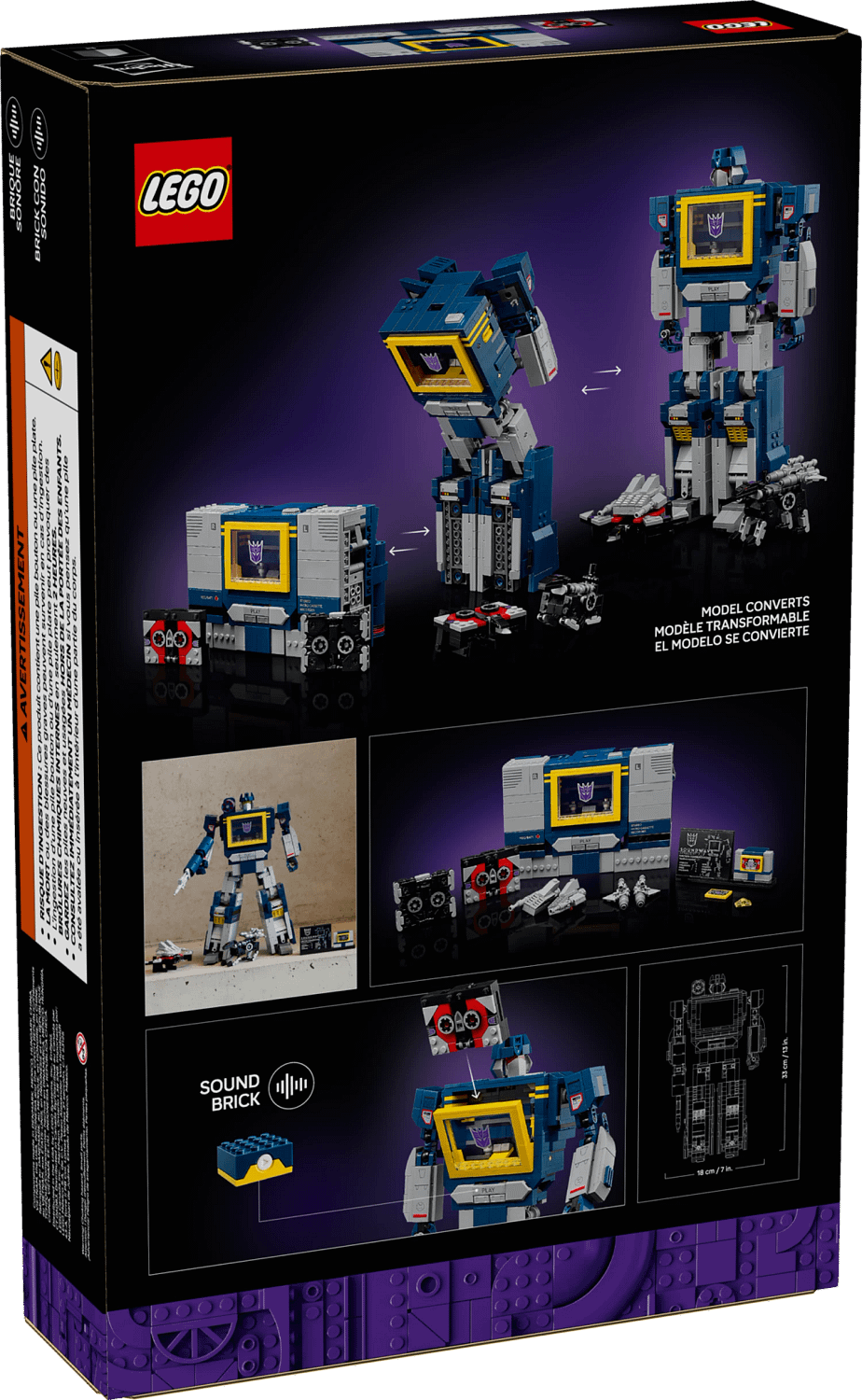 LEGO® 10358 Transformers: Soundwave - ICONS