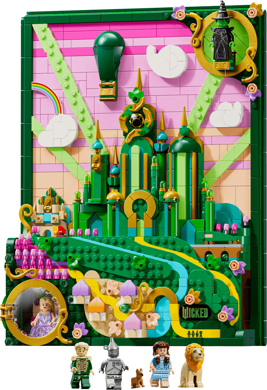 LEGO® 75685 Emerald City Wall Art - Wicked