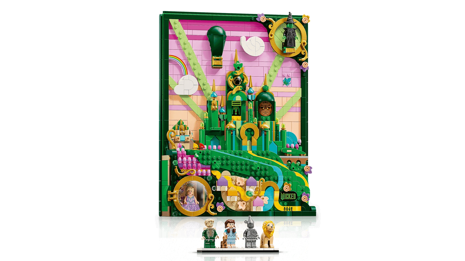LEGO® 75685 Emerald City Wall Art - Wicked