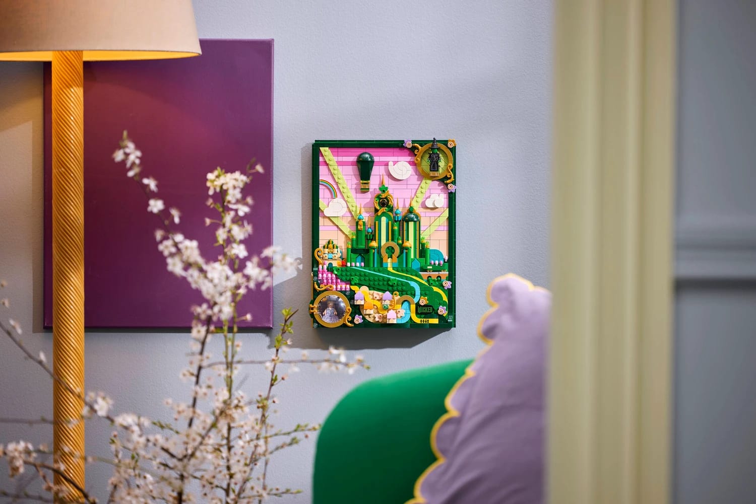 LEGO® 75685 Emerald City Wall Art - Wicked
