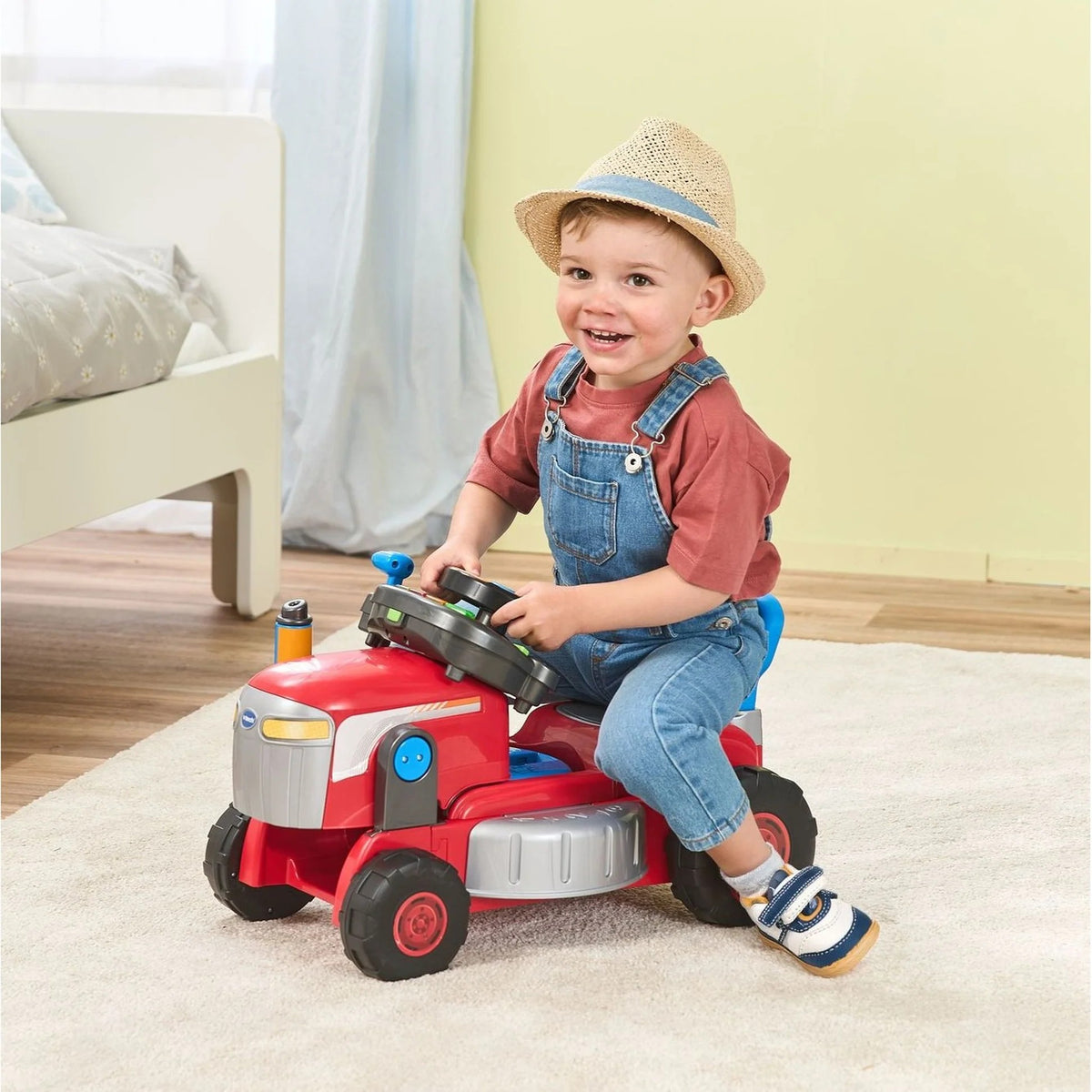 VTech - 3-in-1 Mow & Grow Tractor - Red