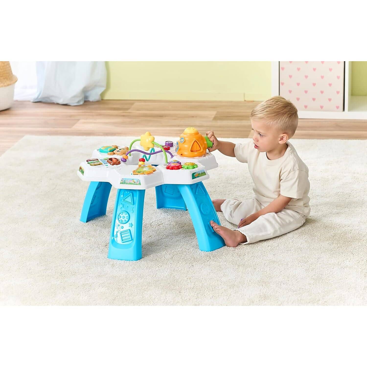 VTech - Baby - Busy Bee Activity Table - Blue