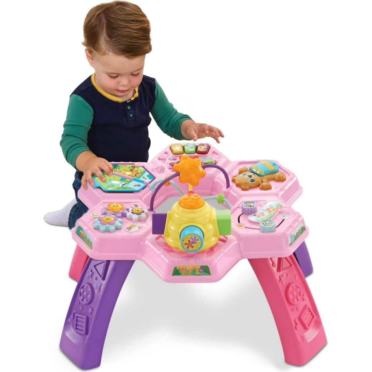 VTech - Baby - Busy Bee Activity Table - Pink