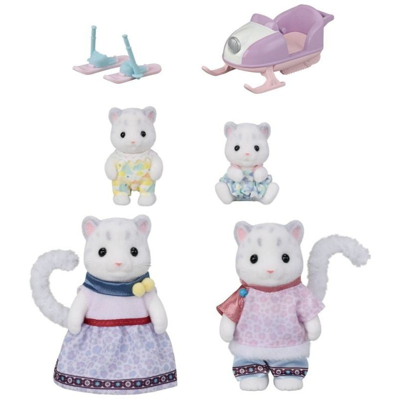 Sylvanian Families - Snow Leopard Family Playset