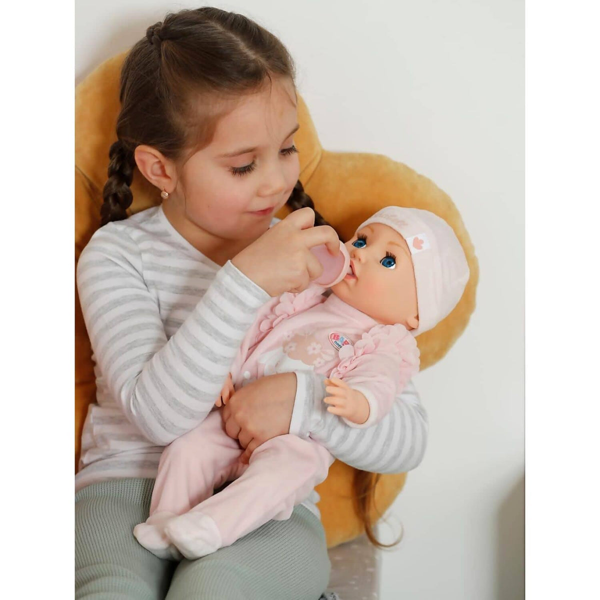 BABY born - Annabell 43cm Baby Doll with Functions and Sounds Includes Accessories