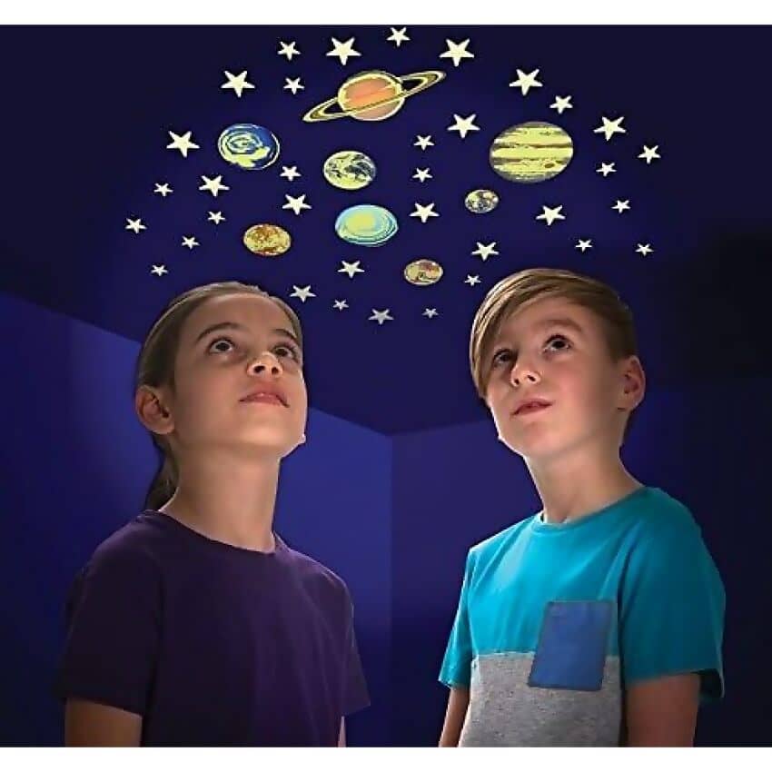 Brainstorm Toys - The Original Glowstars Company Glow in The Dark - Stars & Planets