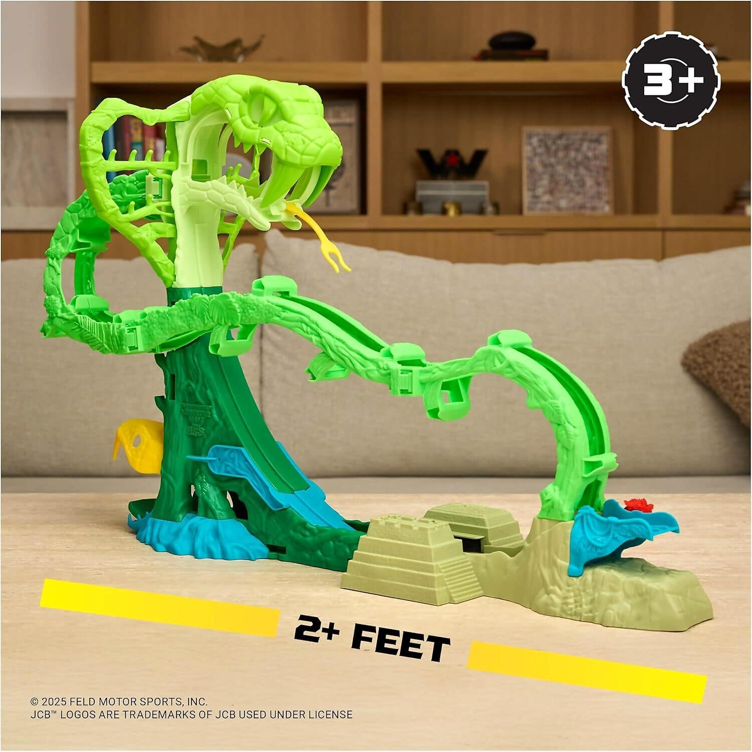 Monster Jam - Mini Jams Motorized Cobra s Crazy Escape