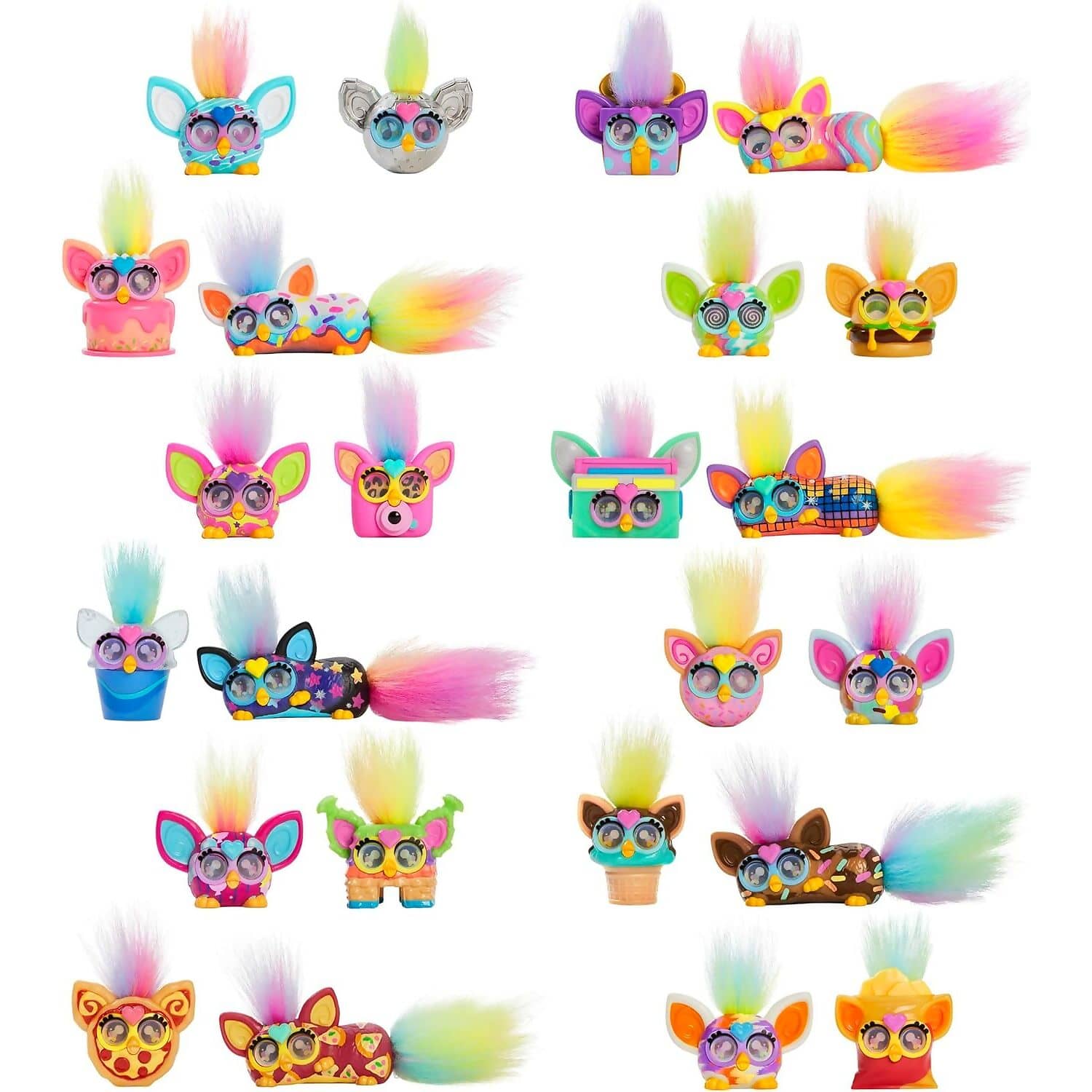 Furby - Minis 2 Pack  Surprise Figures Blind Bag - Hasbro