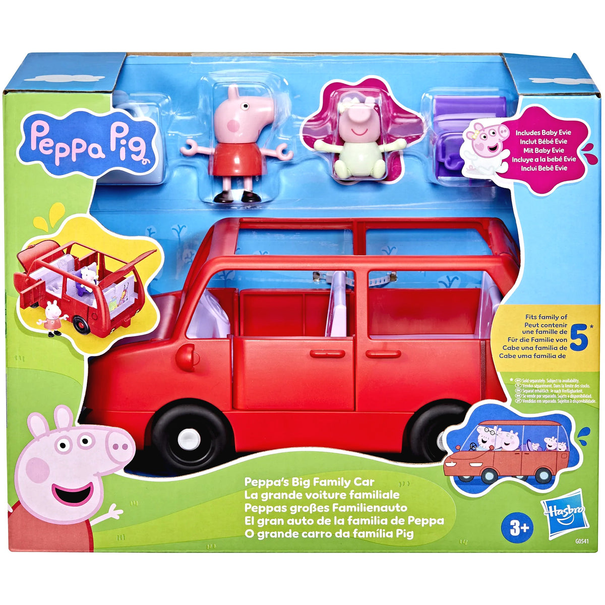 Peppa Pig - Peppa's Big Family Car - Hasbro
