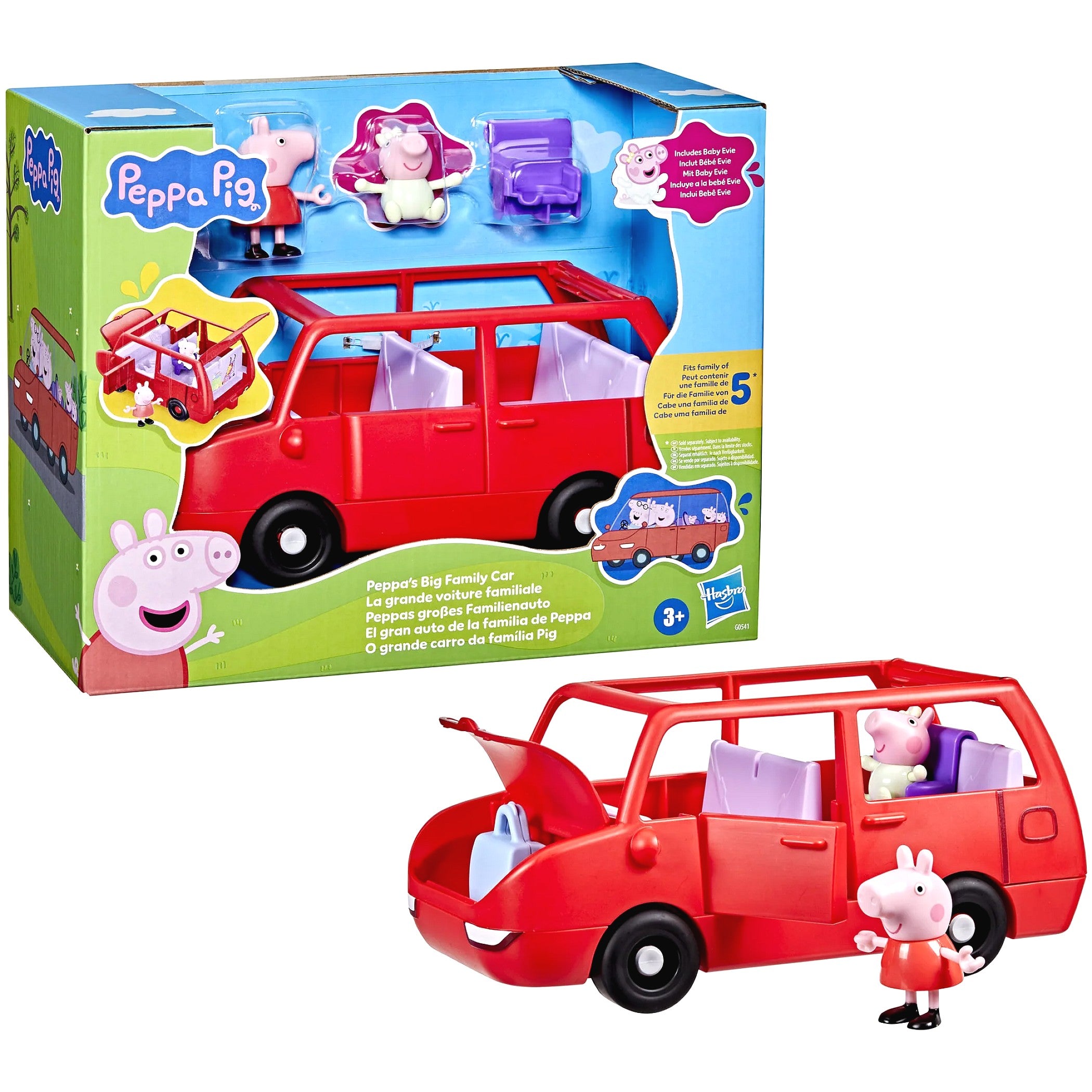 Peppa Pig - Peppa's Big Family Car - Hasbro