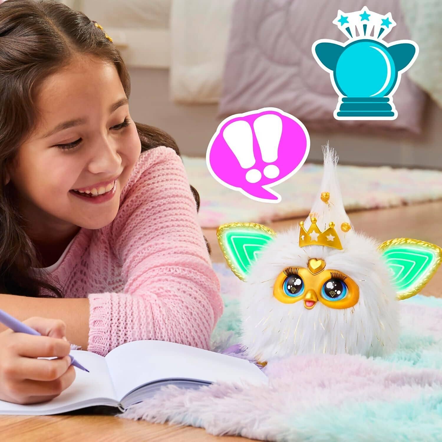 Furby - Gold Glam Interactive Toy Plush - Hasbro