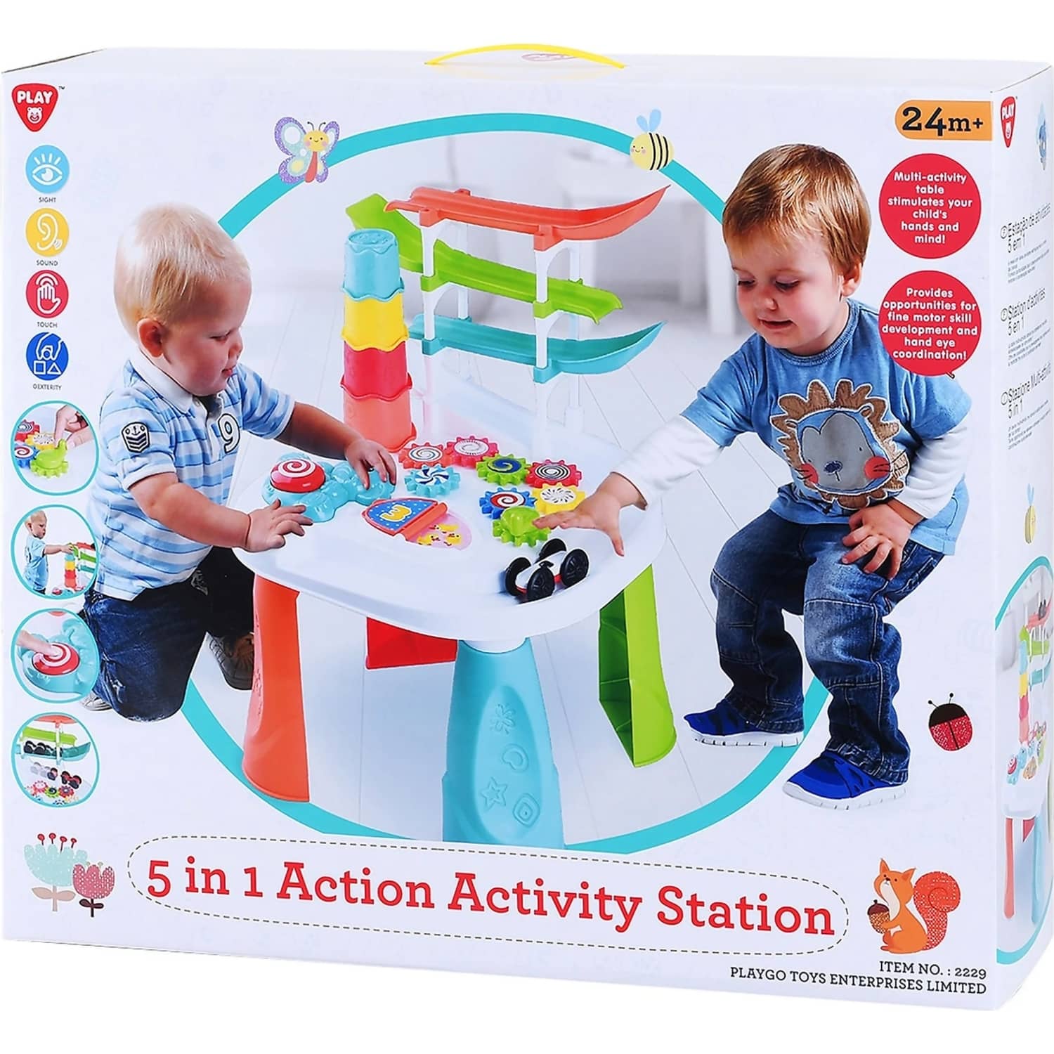 Playgo Toys Ent. Ltd - 5 In 1 Action Activity Station