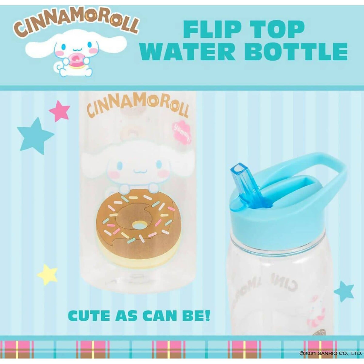 Hello Kitty - and Friends - Cinnamoroll Flip Top Bottle 700ml - Jasnor