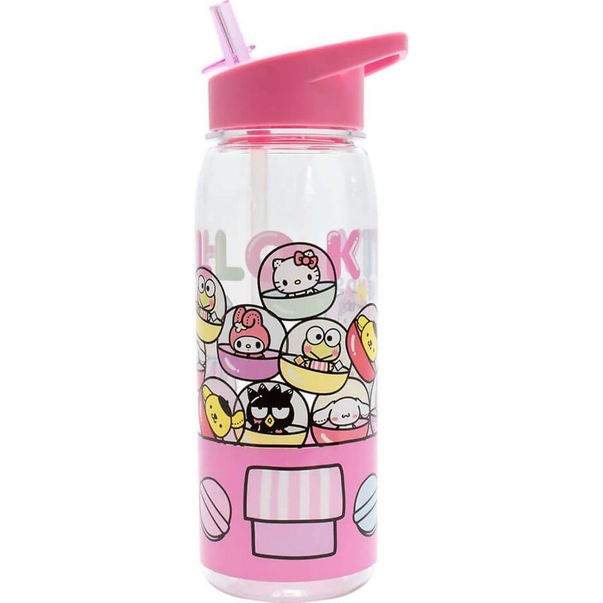 Hello Kitty - and Friends - Hello Kitty Flip Top Bottle 650ml - Jasnor