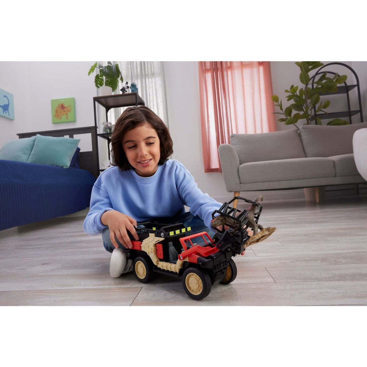 Matchbox - Remote Control Jurassic World Dino Catcher RC - Mattel