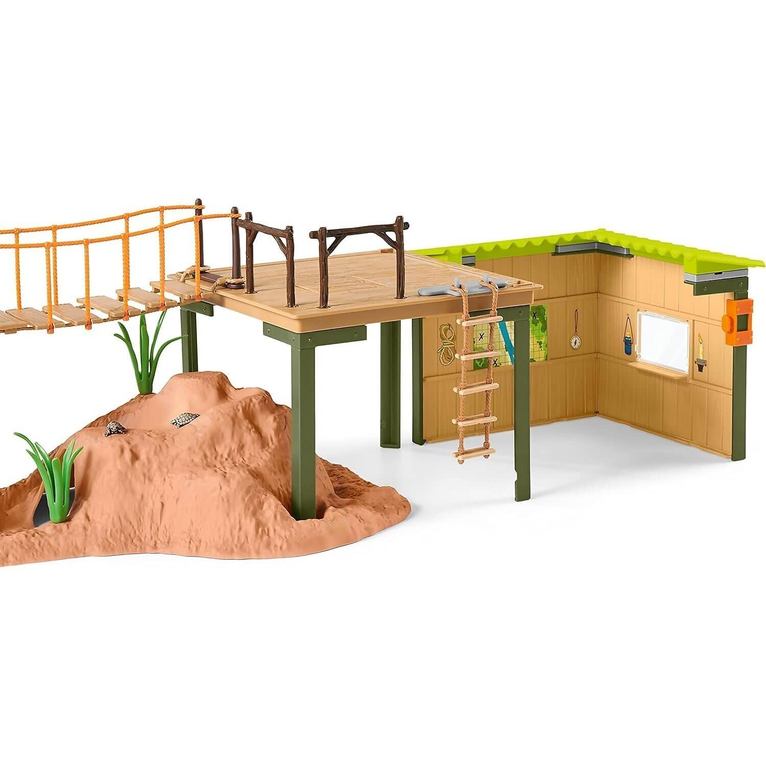 Schleich - Wild Life Ranger Station Wild Life Playset