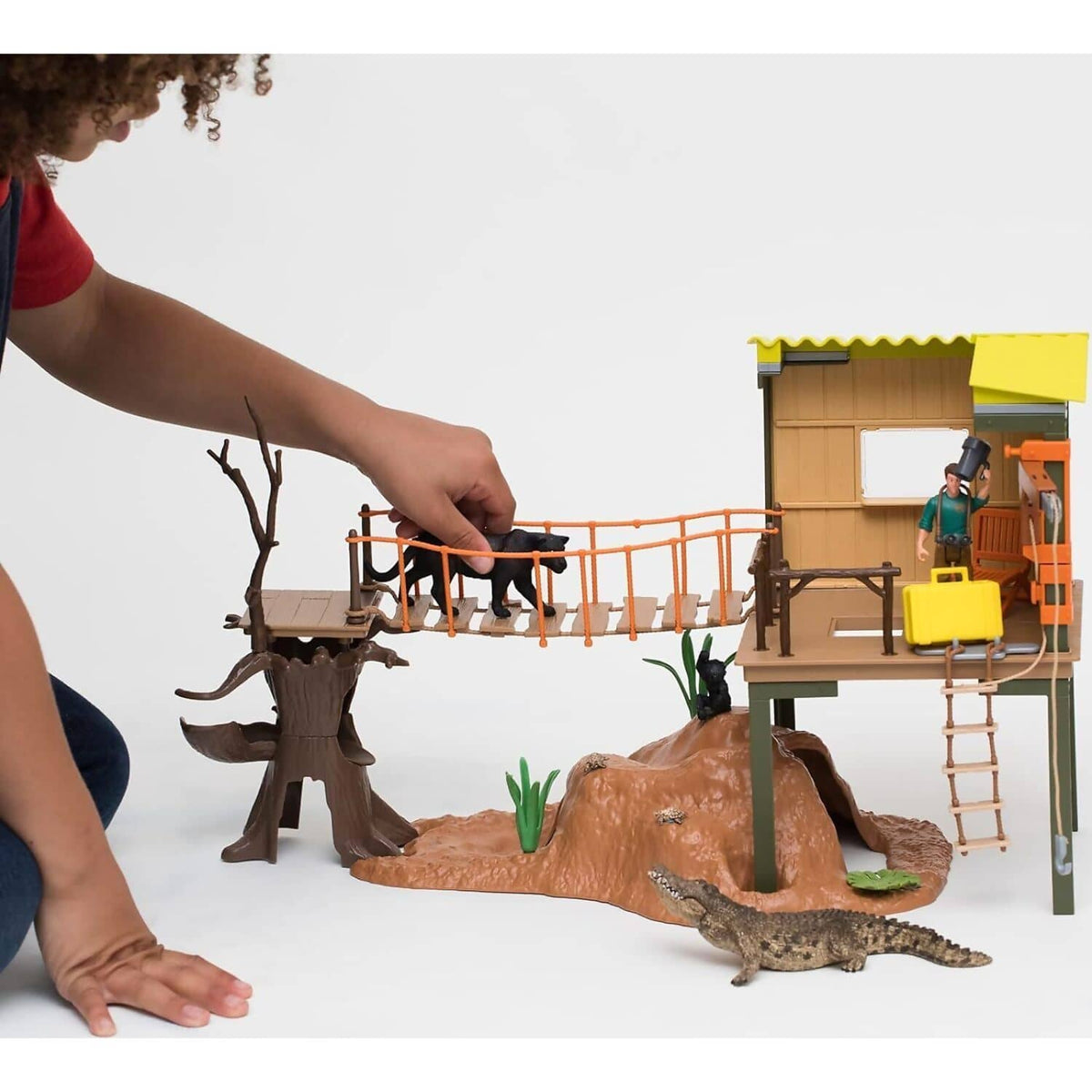 Schleich - Wild Life Ranger Station Wild Life Playset
