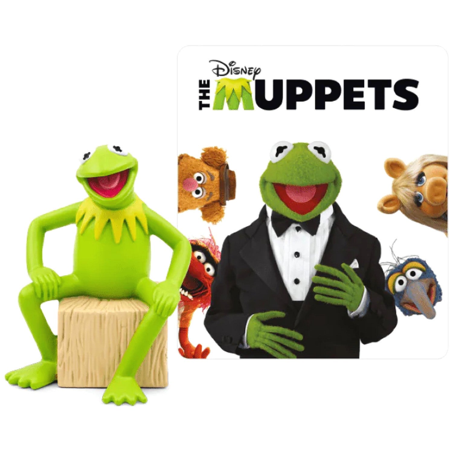 Tonies - Disney the Muppets: Kermit the Frog Tonie Audio Character (Toniebox not Included)