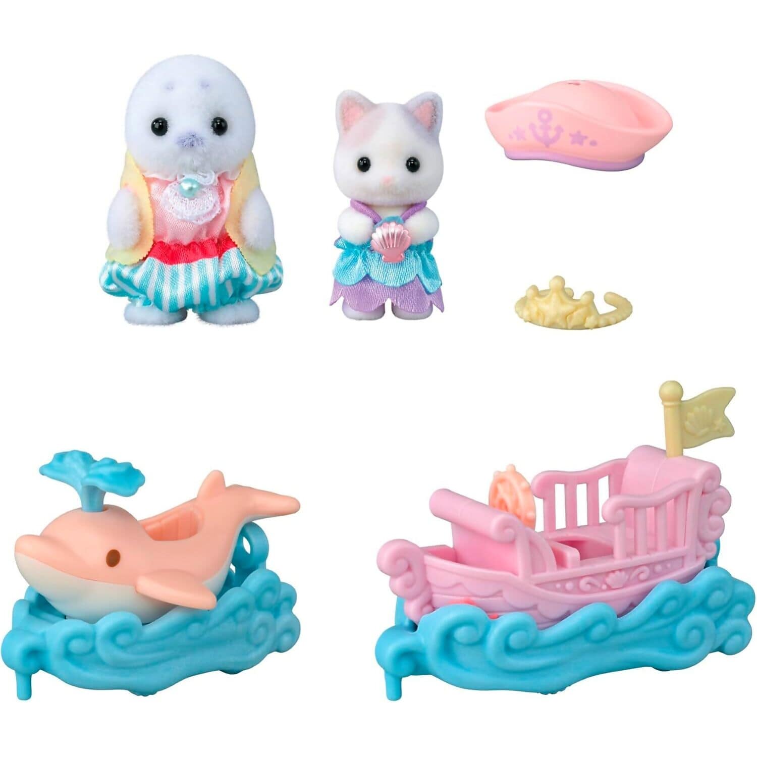 Sylvanian Families - Amusement Park Ride Playset - Ride the Waves