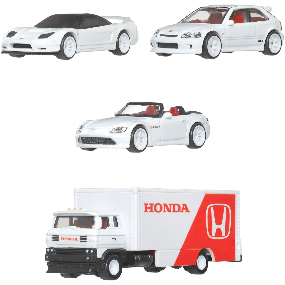 Hot Wheels - Premium Honda Collector Display Set Scale 1:64 - Mattel