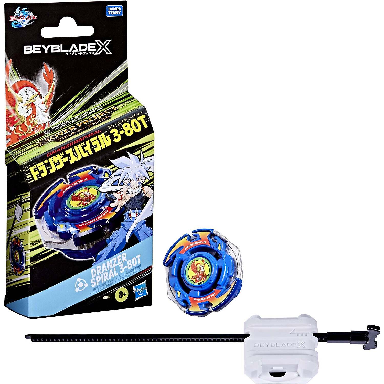 BEYBLADE X - Dranzer Spiral 3-80T Balance Type