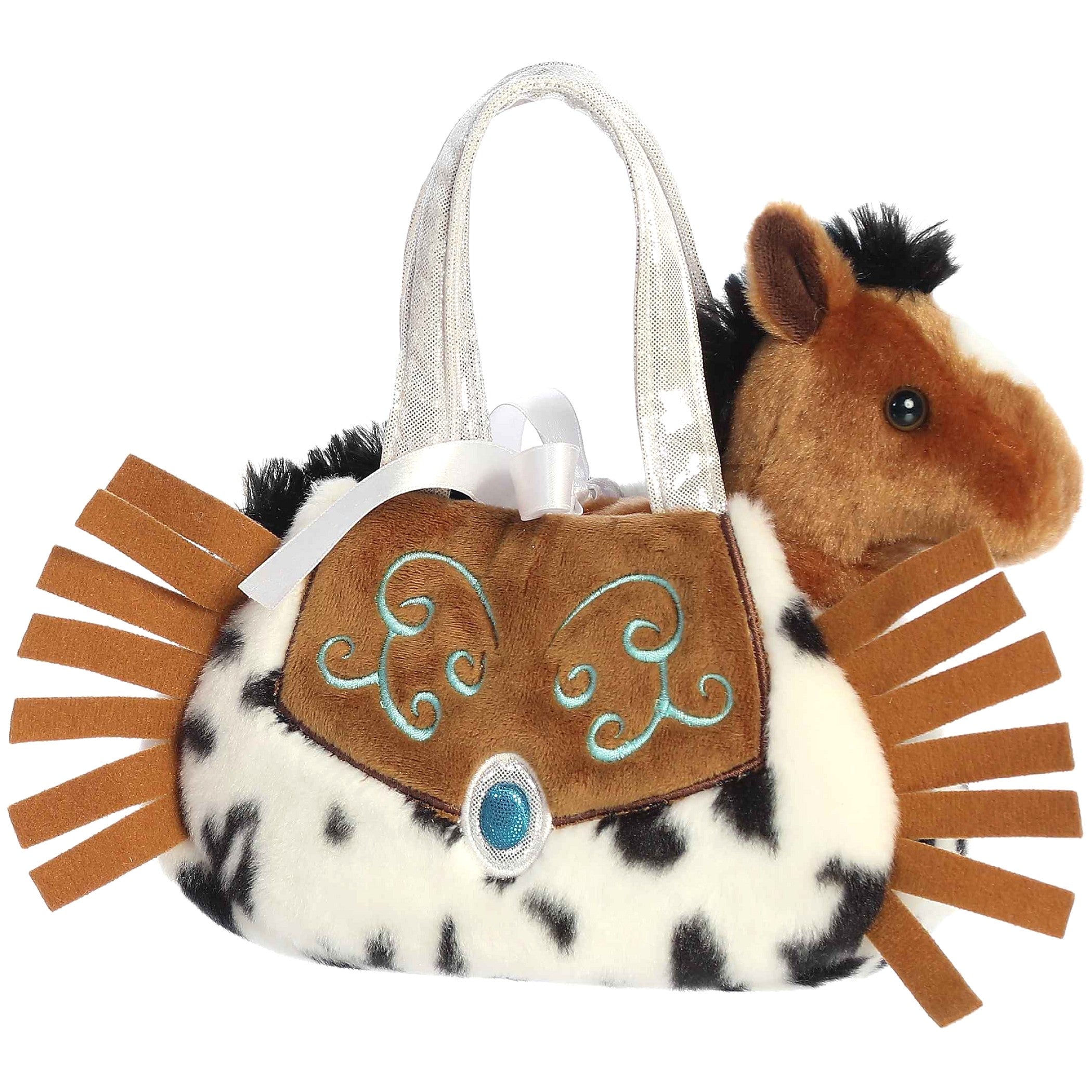 Cotton Candy - Fancy Pals Western Fringe Horse Plush