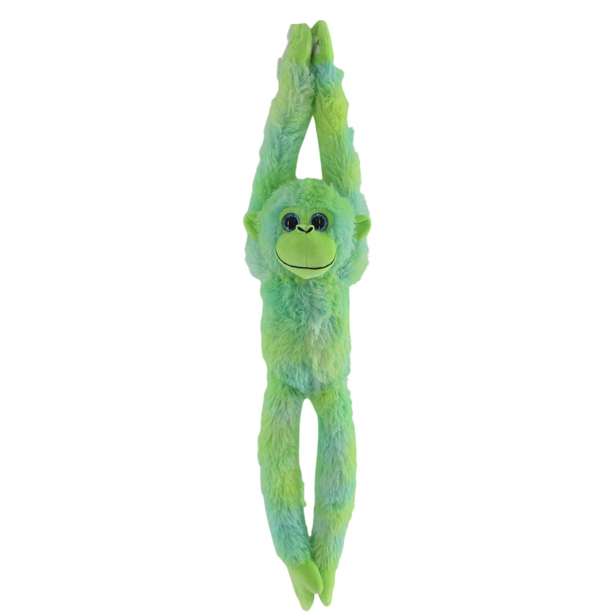 Cotton Candy - Plush Tangles Hanging Monkey - Green