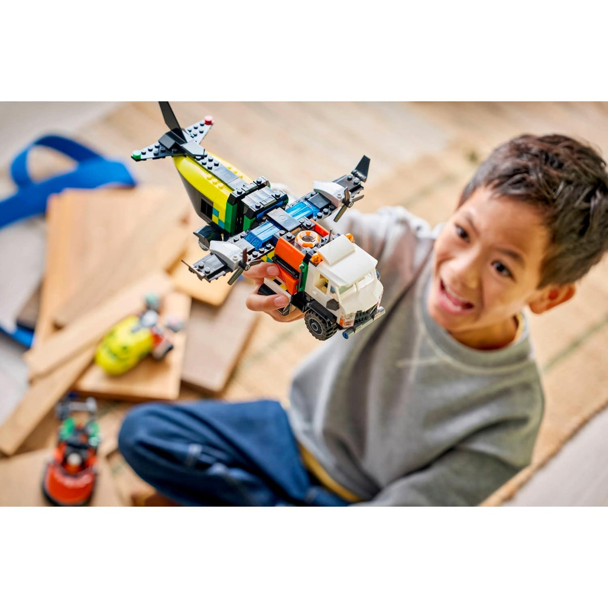 LEGO® 60505 Airplane Service Truck & Hovercraft Remix - City
