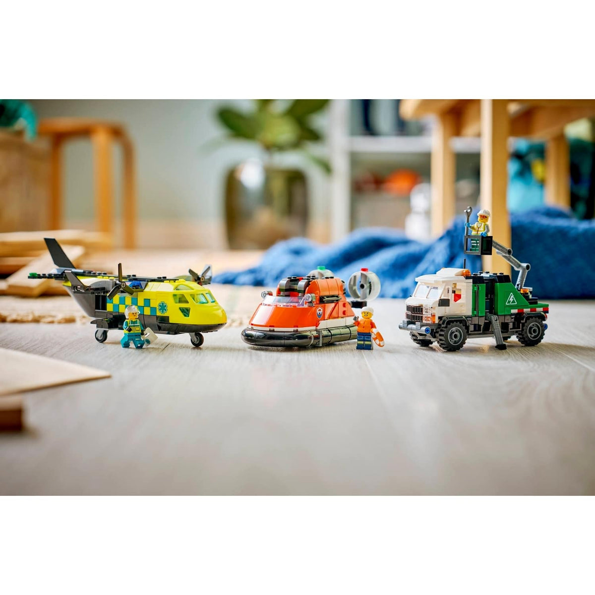 LEGO® 60505 Airplane Service Truck & Hovercraft Remix - City