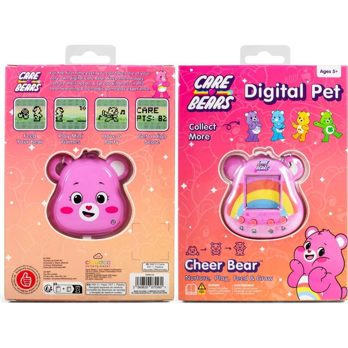Care Bears - Cheer Bear Kea Kuma Digital Pet Bear