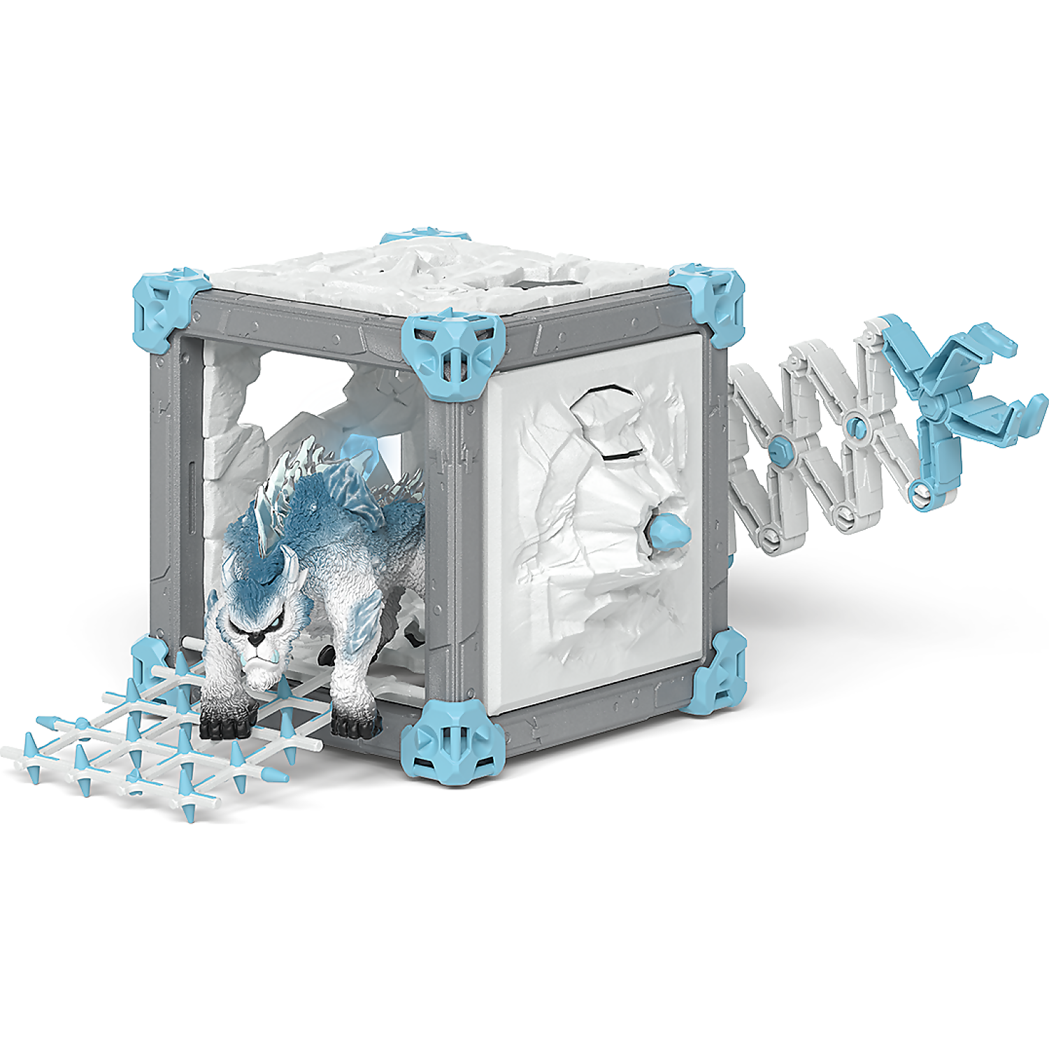 Schleich - BattleCave & The Terrifying Snow Slasher Animal Figurine