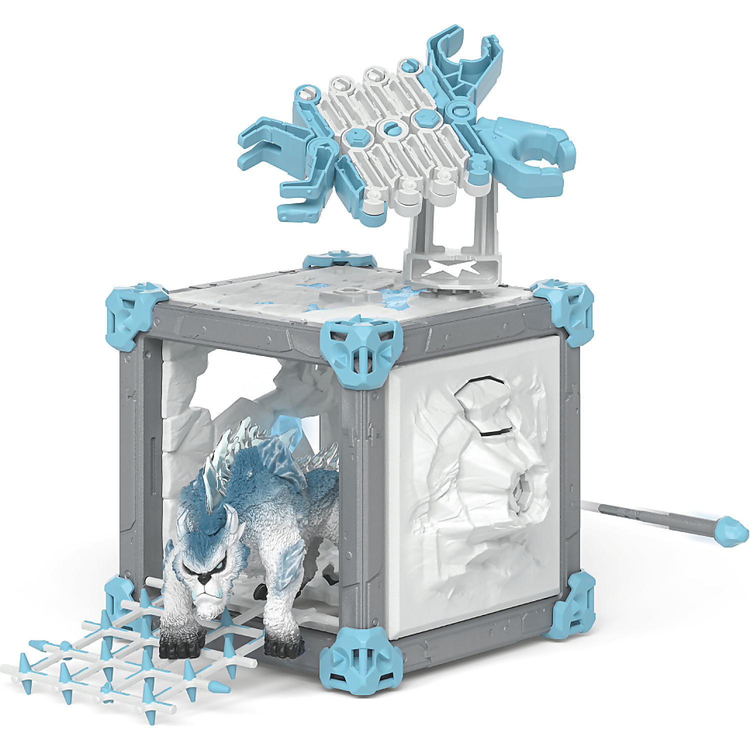 Schleich - BattleCave & The Terrifying Snow Slasher Animal Figurine