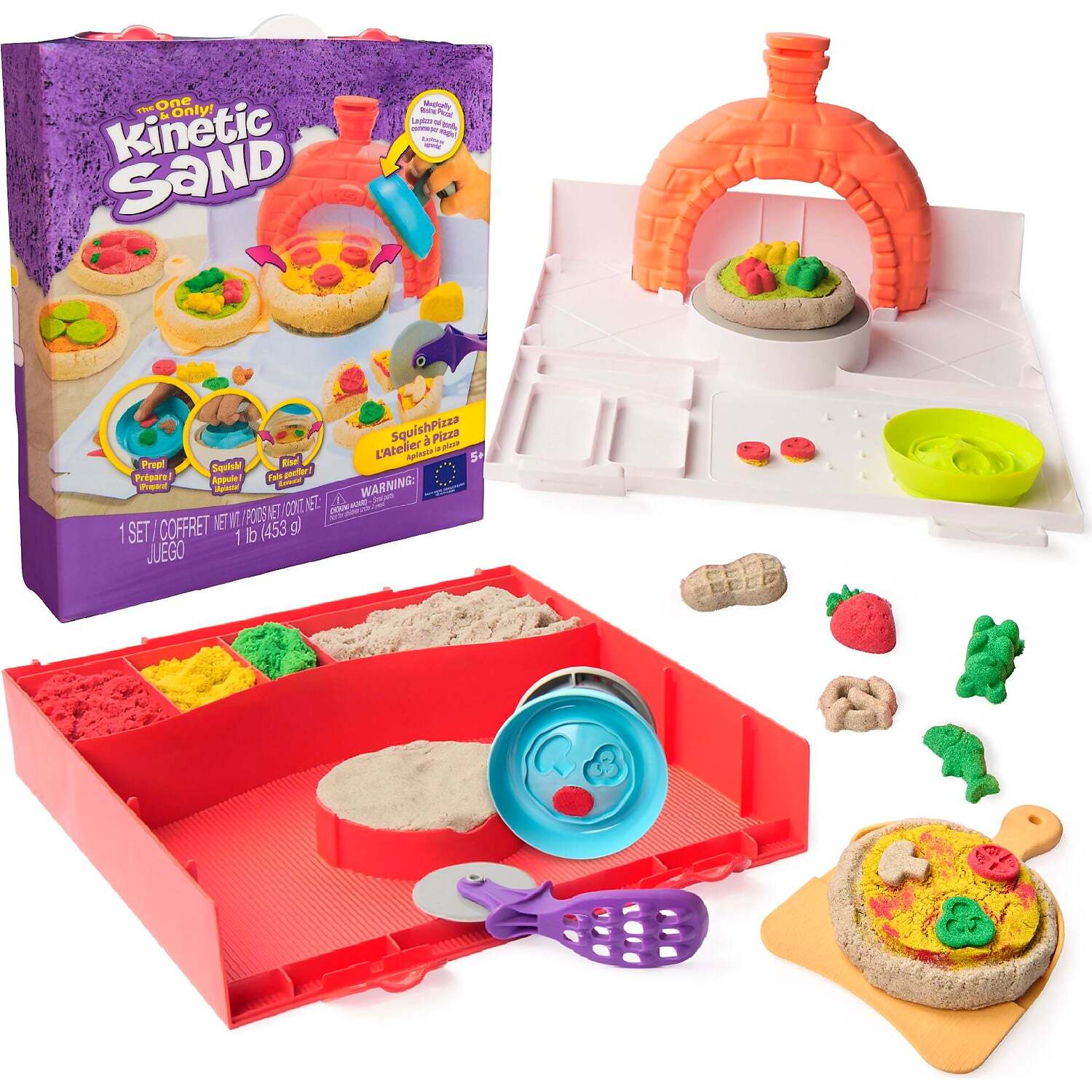 Kinetic Sand - Squish Pizza