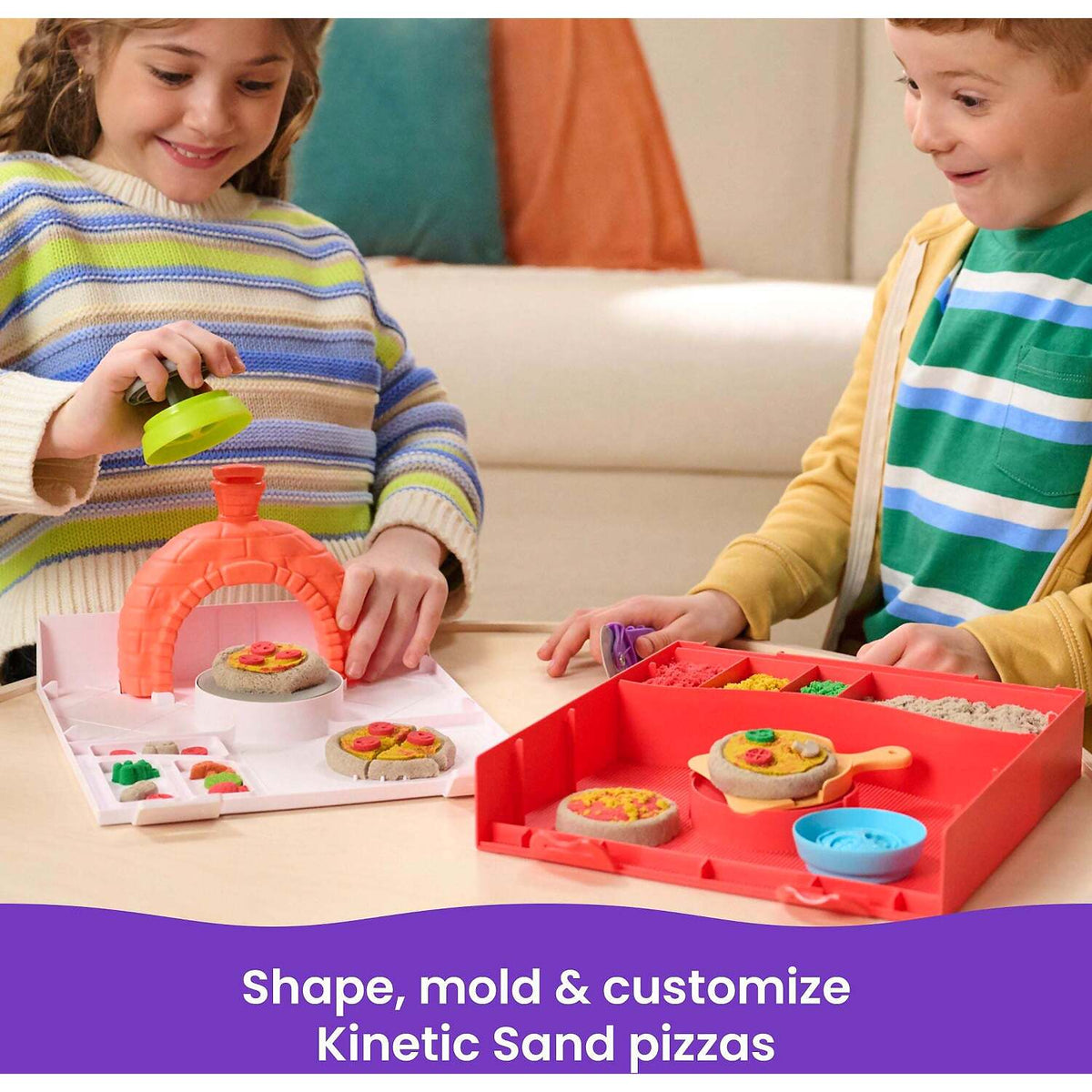 Kinetic Sand - Squish Pizza