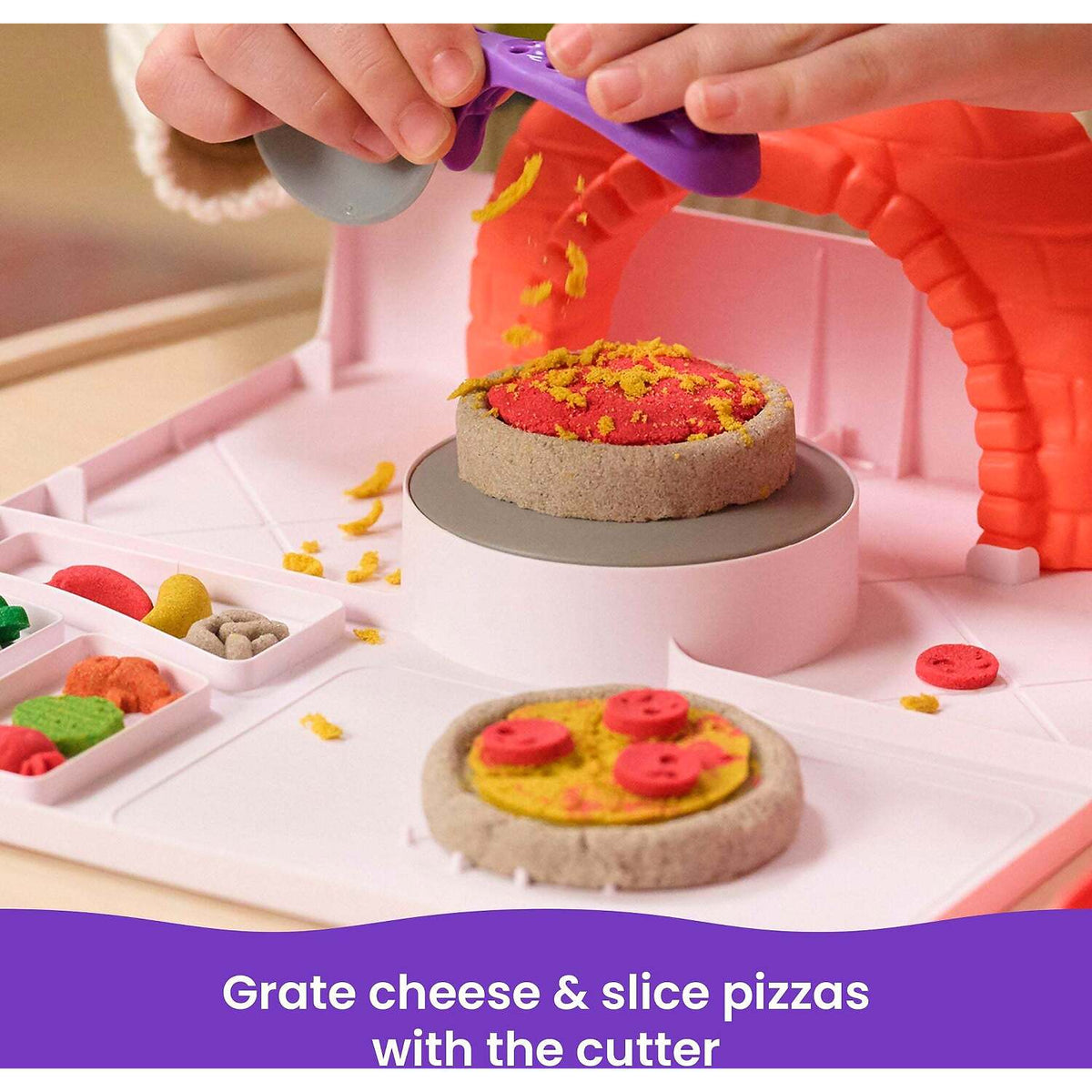 Kinetic Sand - Squish Pizza