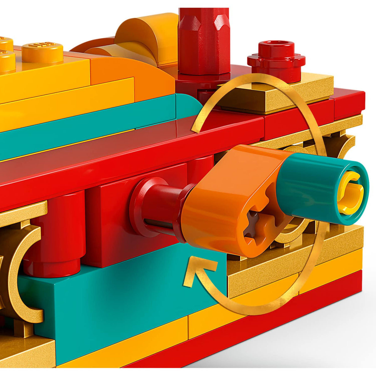 LEGO® 80119 Galloping Horses Canvas - The Spring Festival