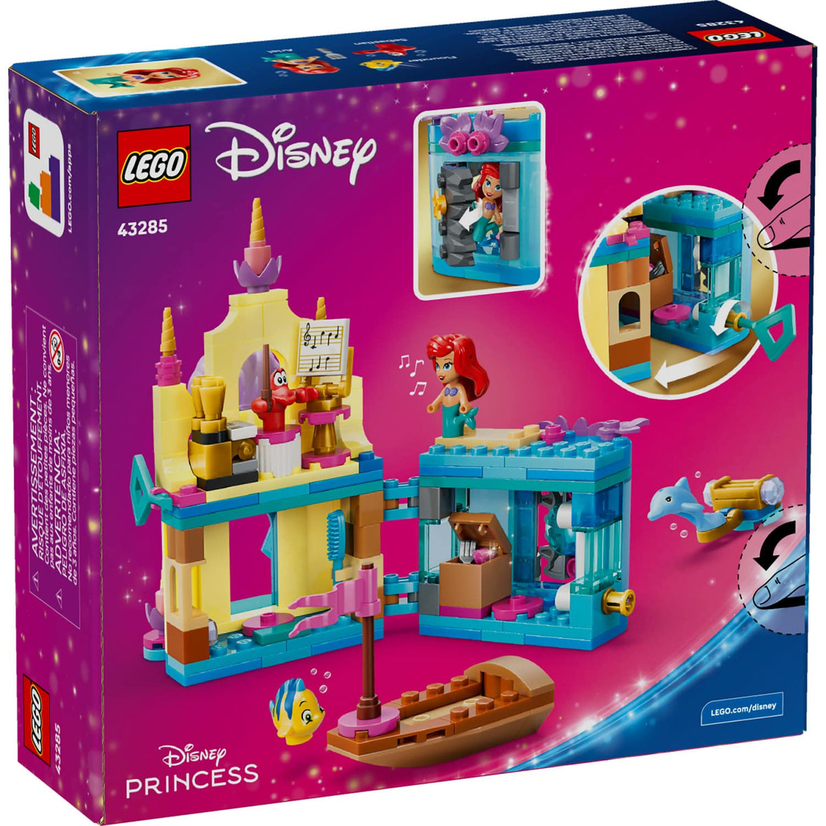 LEGO® 43285 Ariel's Magical Mini Palace - Disney