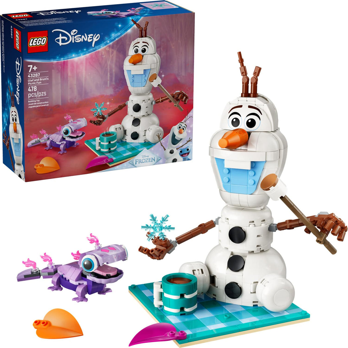 LEGO® 43287 Olaf and Bruni s Picnic Fun - Disney