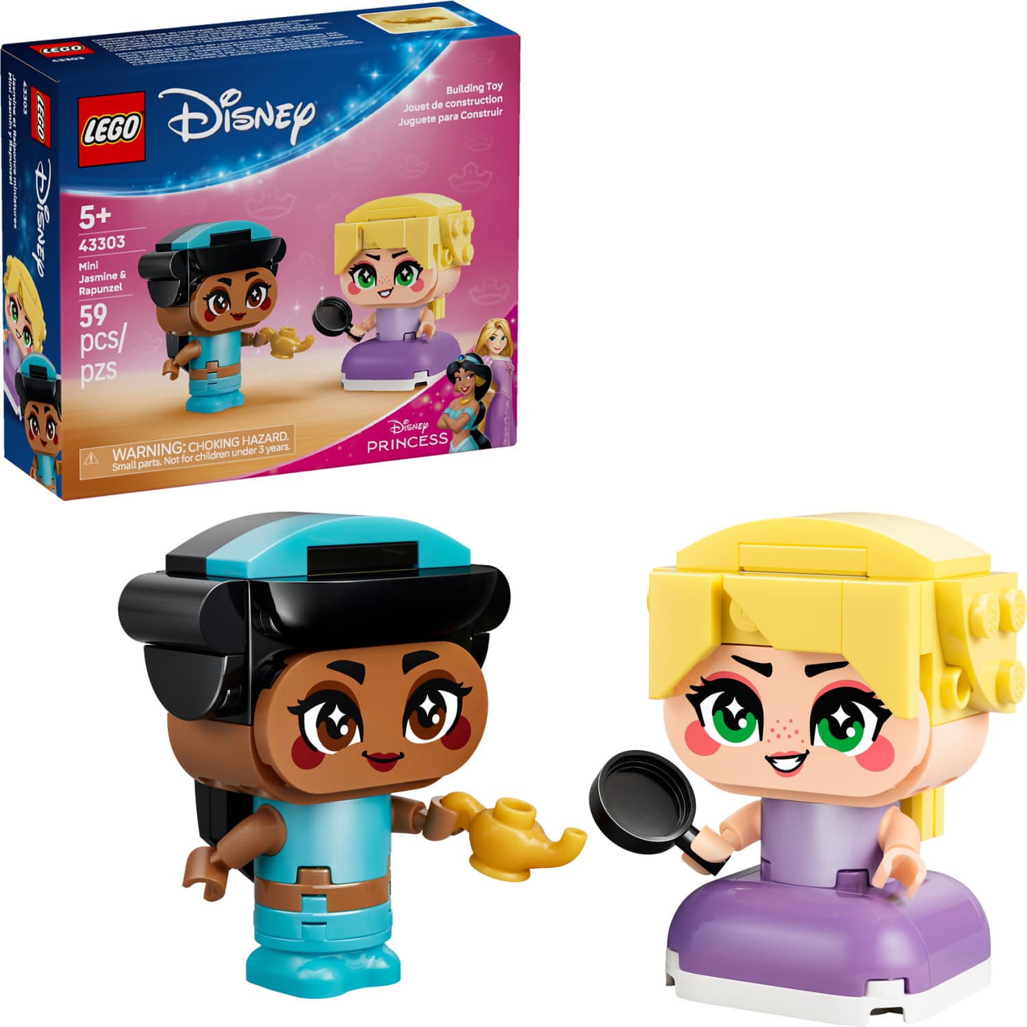 LEGO® 43303 Mini Jasmine & Rapunzel - Disney