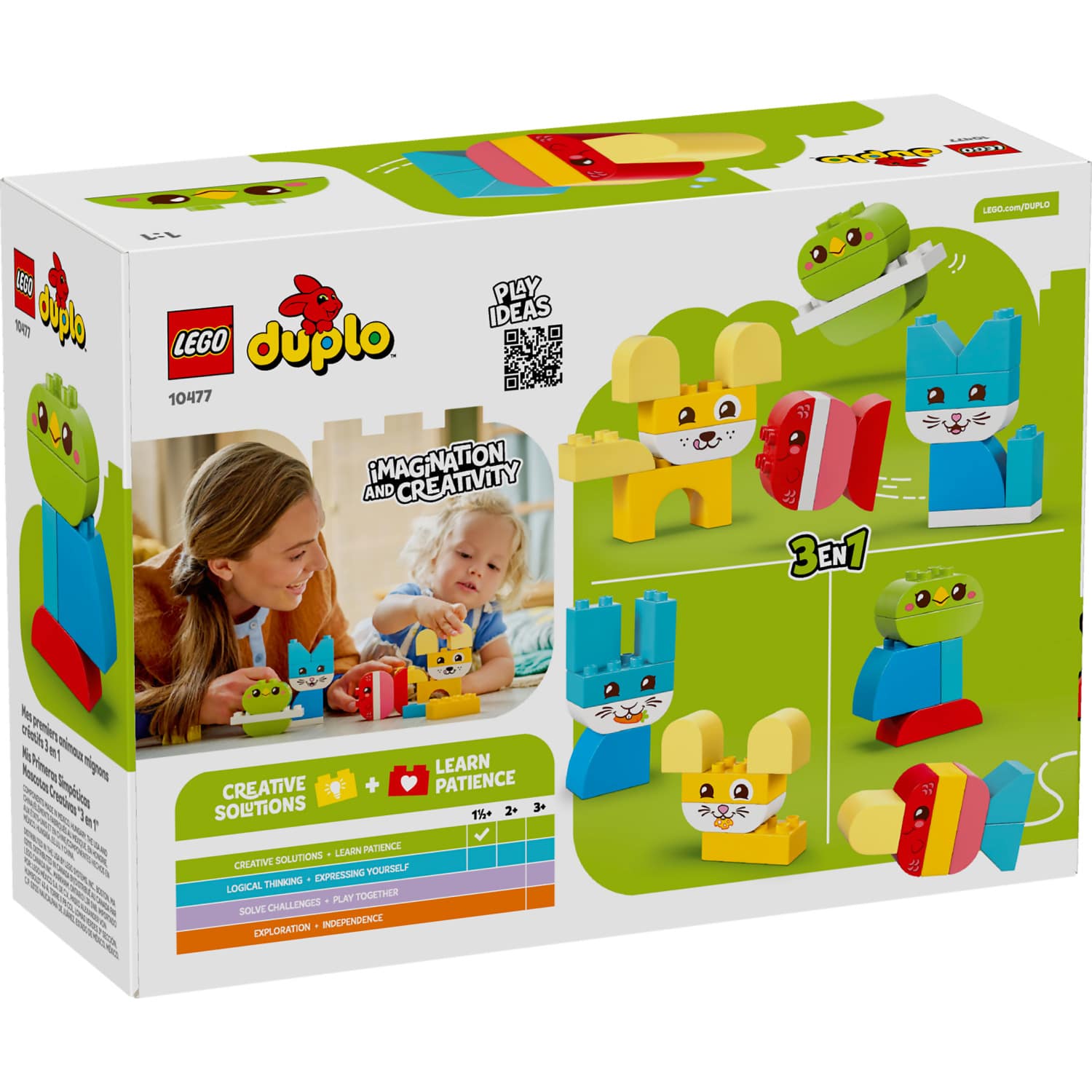 LEGO® 10477 3-in-1 Creative Cute Pets -  DUPLO®